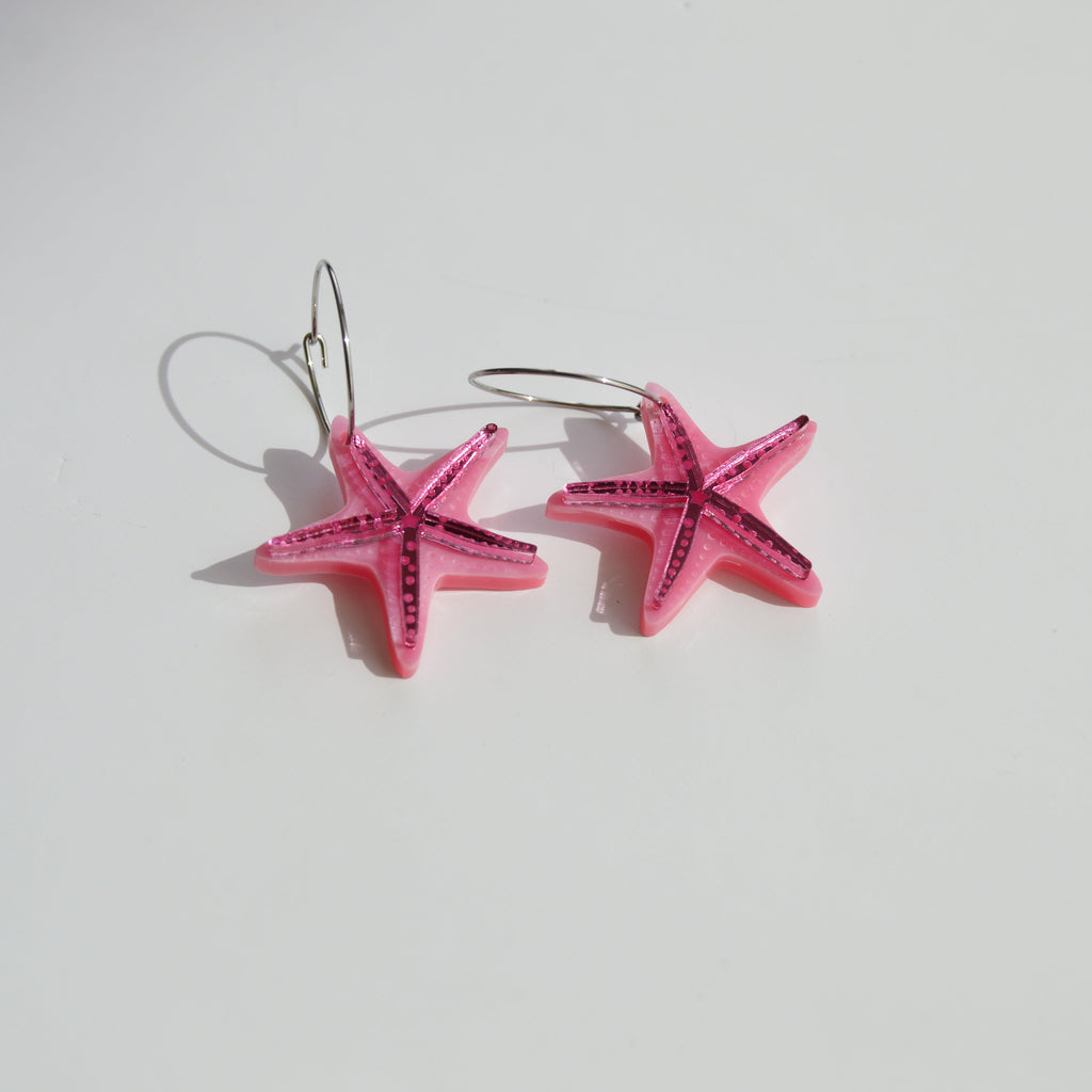 Estrella de Mar Rosa