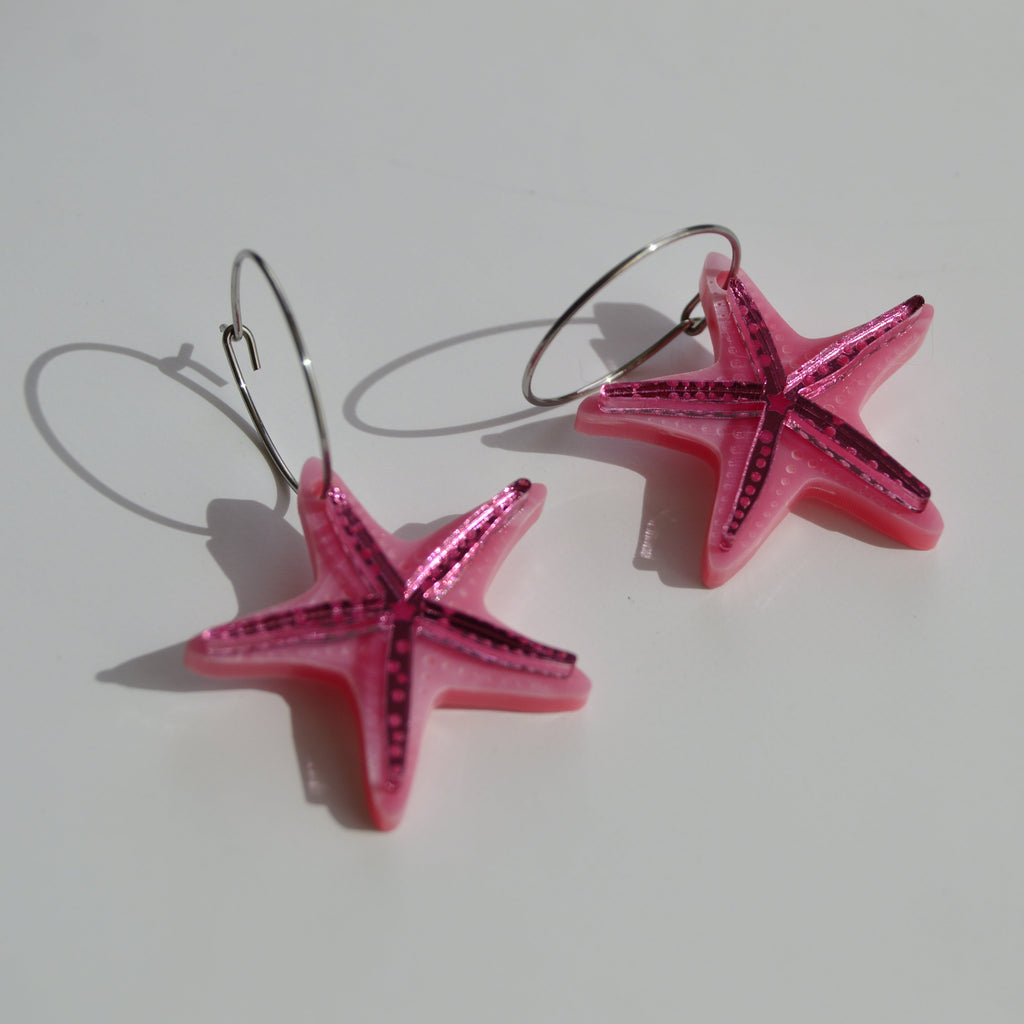 Estrella de Mar Rosa